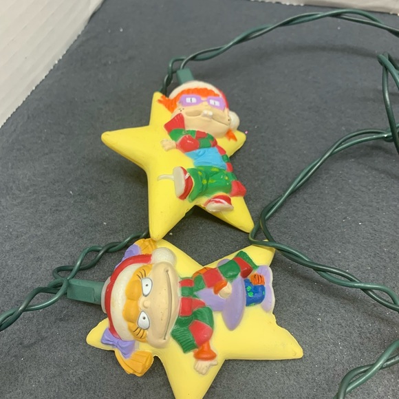 Vintage Christmas Nickelodeon Rugrats Cartoon 10 String Lights - Picture 3 of 10